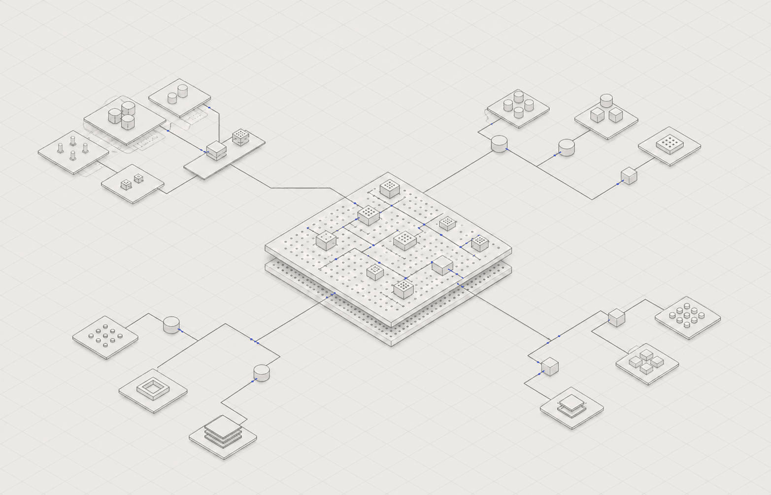 Gateway architecture connecting frontier agents to governed enterprise systems